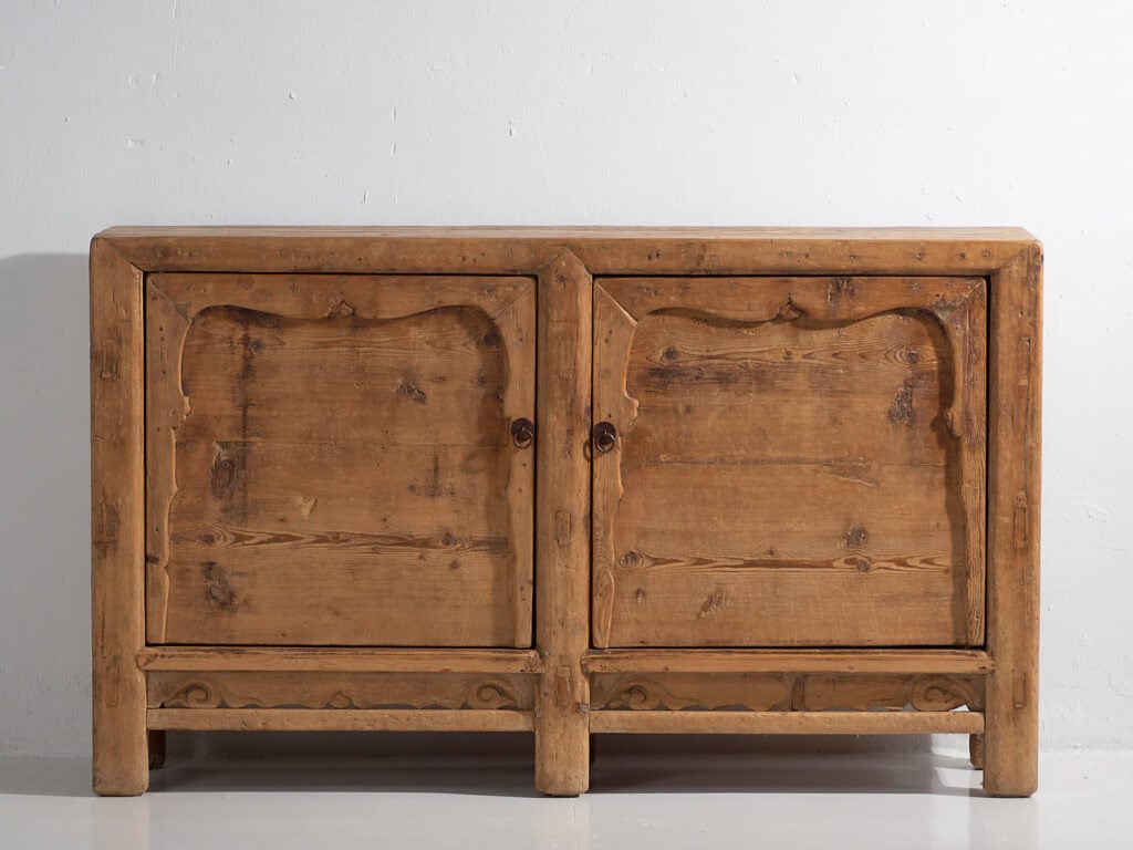 Antique tall sideboard with two doors (c.1920)