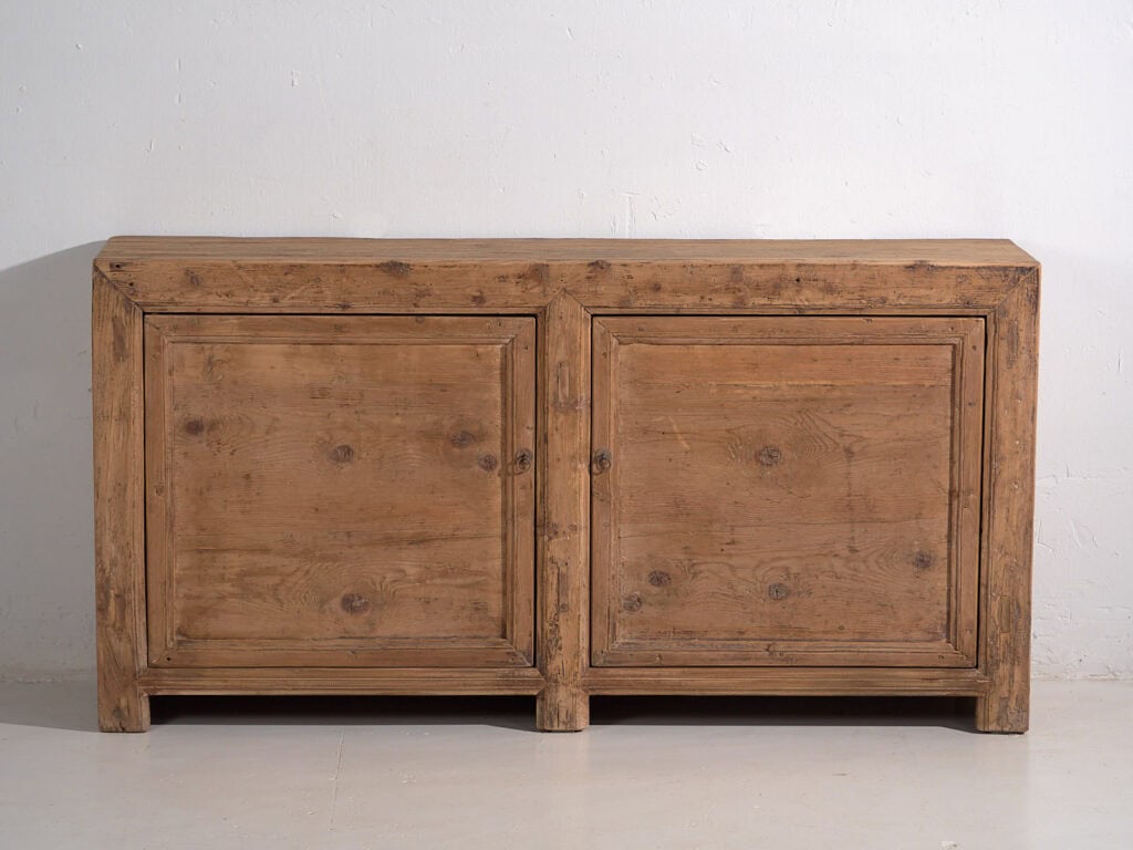 Aparador de dos puertas antiguo (c.1900) #8