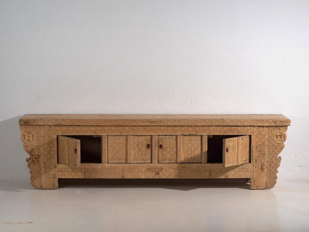 Antique oriental style low sideboard (c.1900) #56