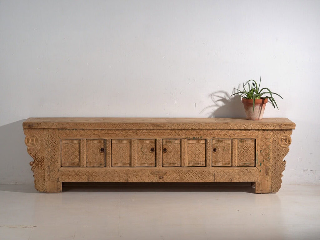 Antique oriental style low sideboard (c.1900) #56