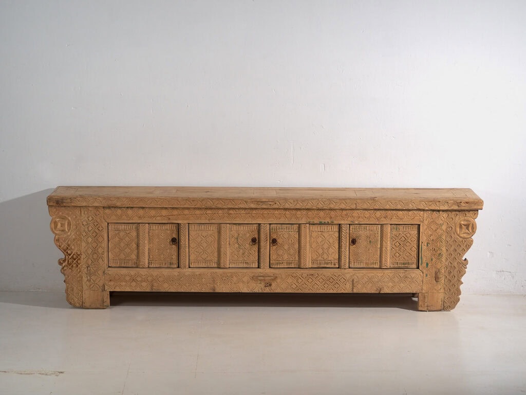 Antique oriental style low sideboard (c.1900) #56