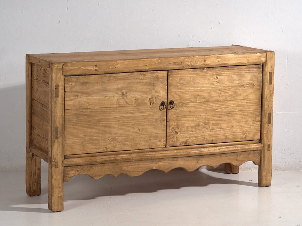 Aparador de dos puertas antiguo (c.1900) #8