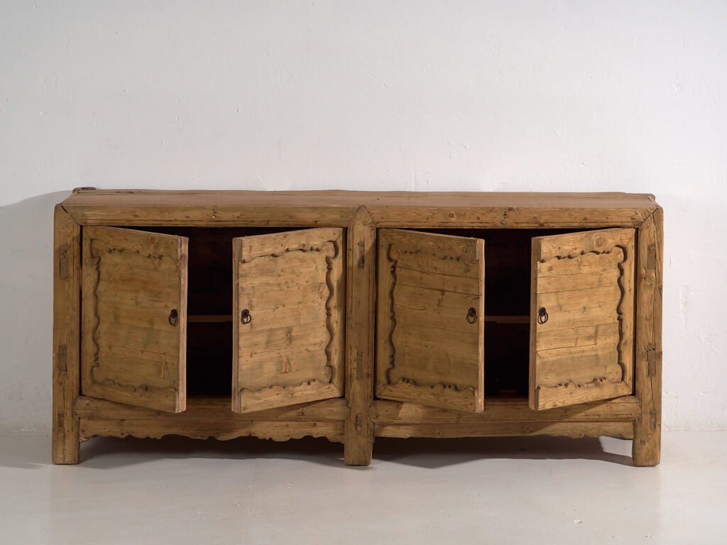 Aparador grande antiguo de estilo primitivo (c.1900) #15