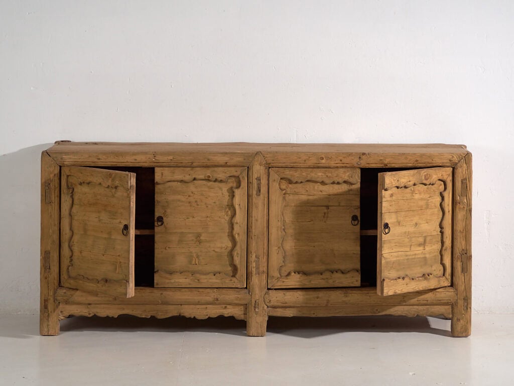 Aparador grande antiguo de estilo primitivo (c.1900) #15