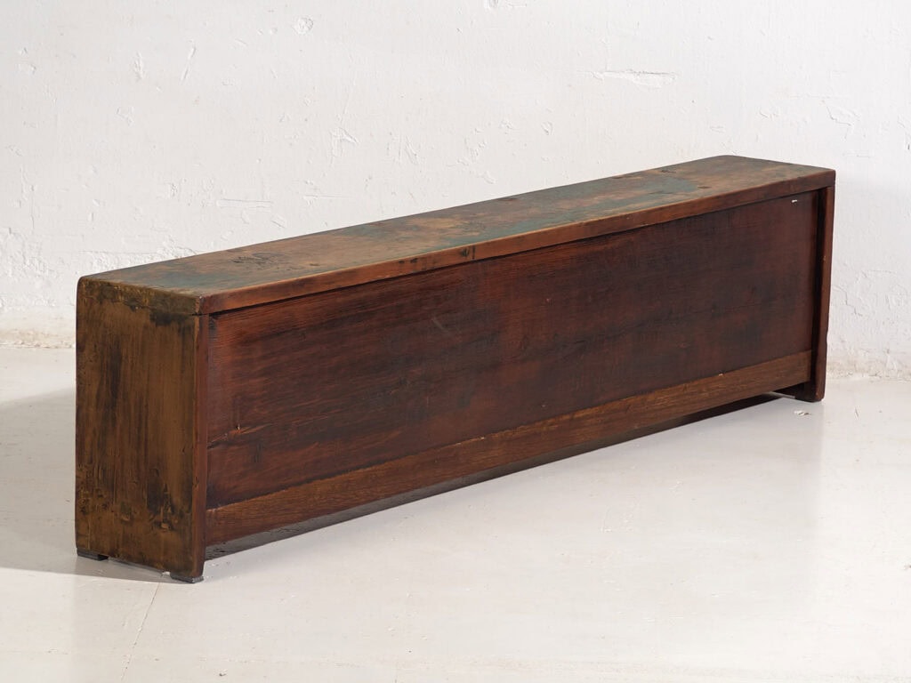 Antiguo mueble TV de color amarillo (c.1900) #18