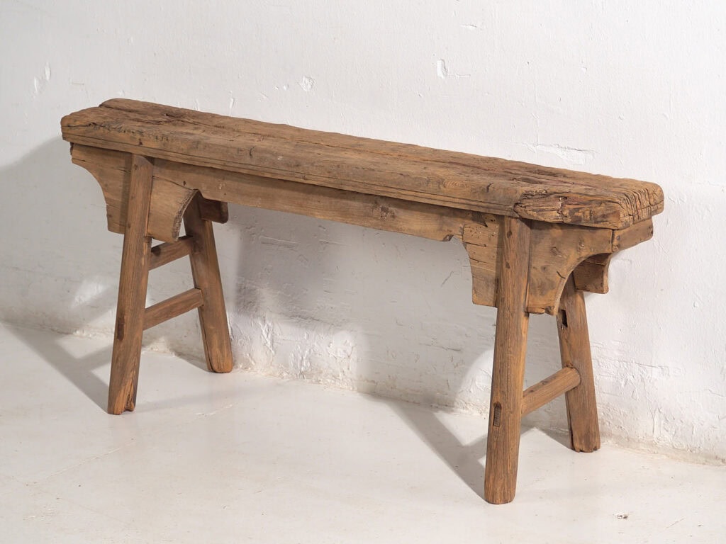 Antique footboard bench (c.1870) #5