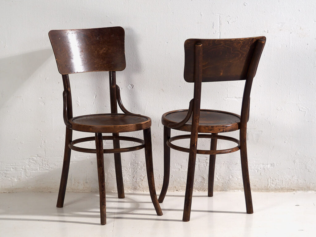 Ensemble de chaises anciennes (vers 1920). Ensemble de 4 pièces #2