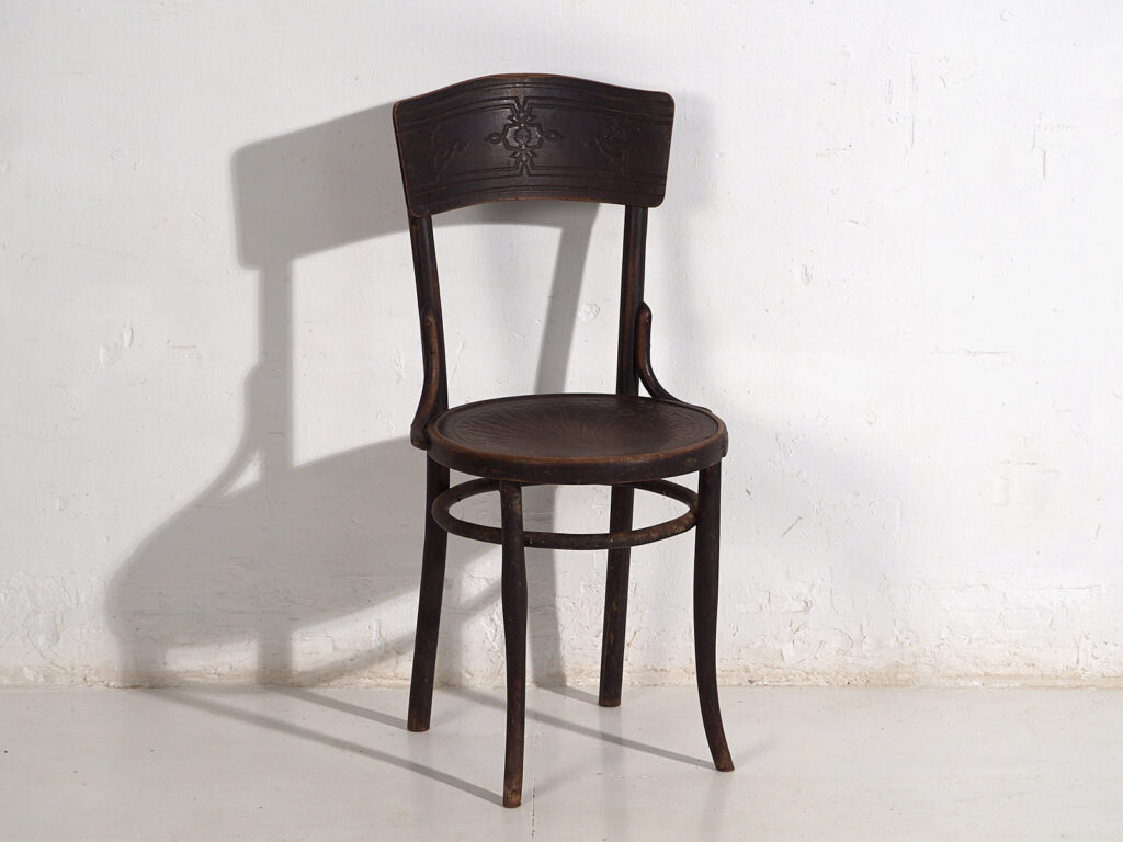 Conjunto de sillas antiguas Thonet-Mundus (c.1920). Conjunto de 4 piezas #3