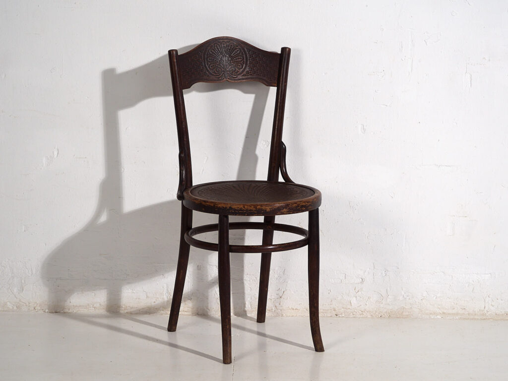 Conjunto de sillas antiguas Thonet-Mundus (c.1920). Conjunto de 4 piezas #3
