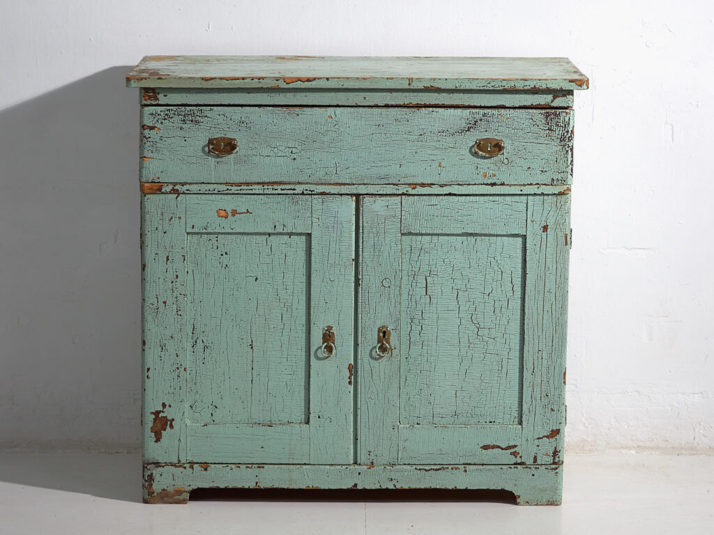 Commode verte ancienne (c.1920) #35