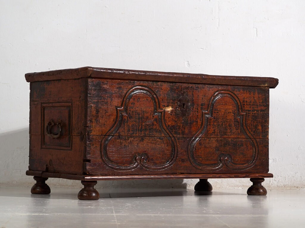 Antique carved chest (c.1920) #38