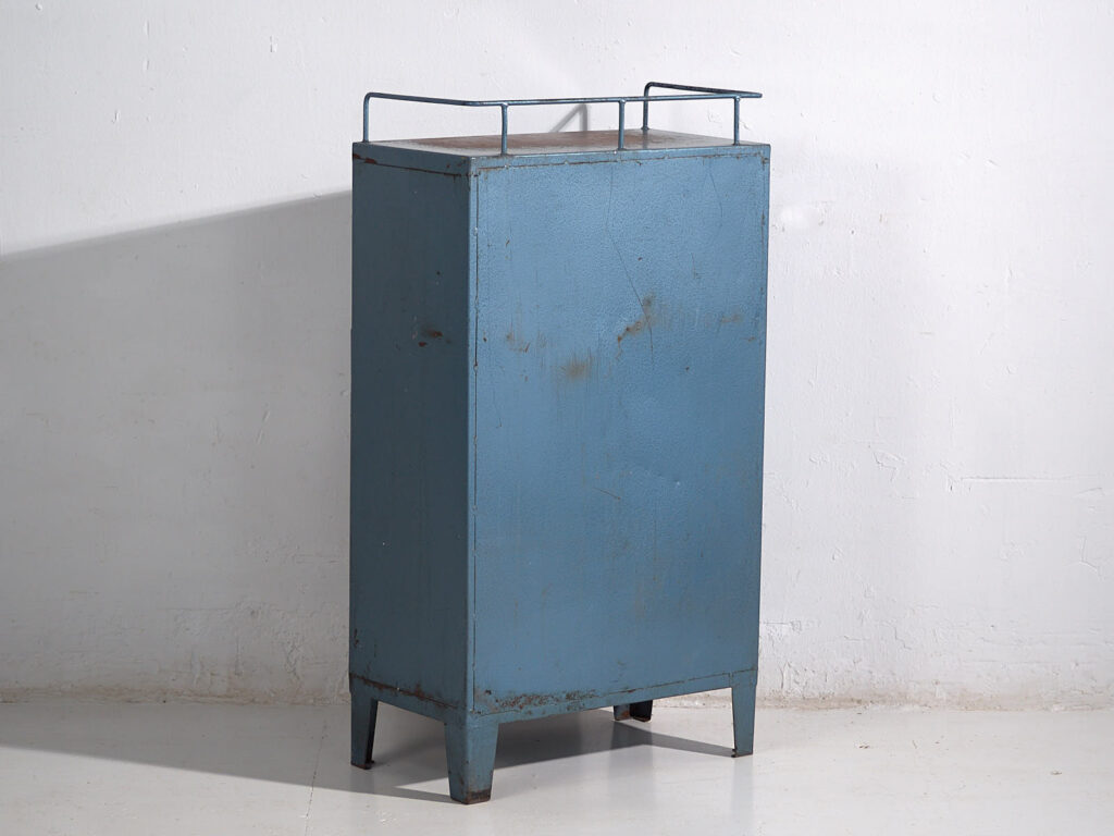 Vintage metal workshop cabinet (c.1950) #2