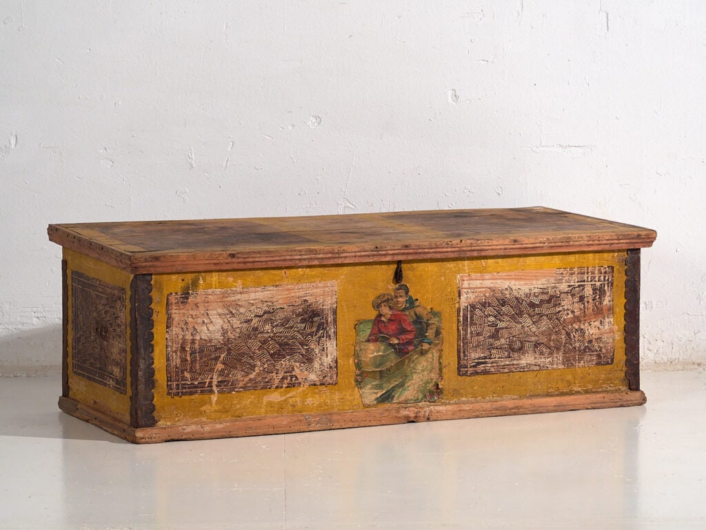 Botte ancienne à cadre métallique (c.1920) #2