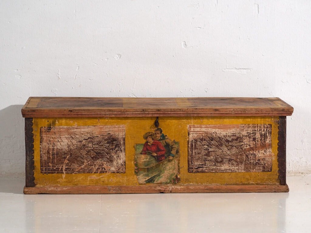 Botte ancienne à cadre métallique (c.1920) #2