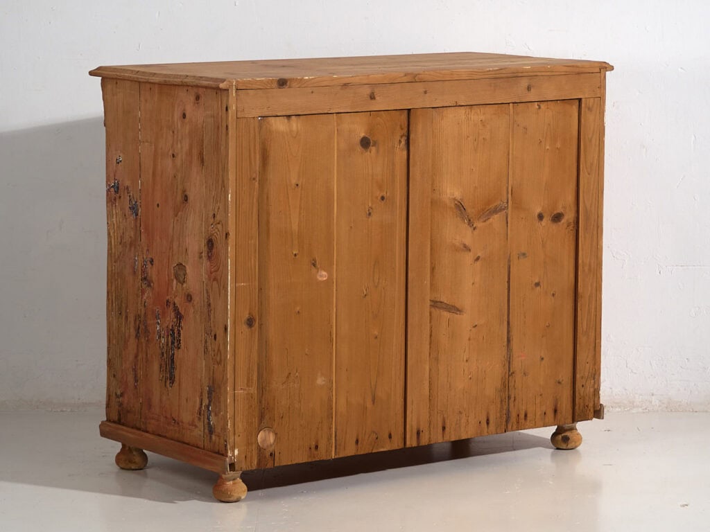 Commode ancienne en bois massif (c.1920) #79
