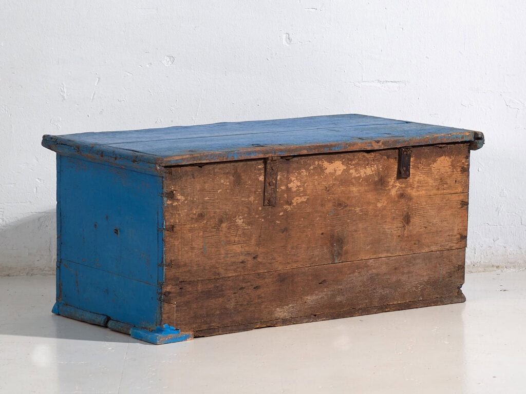 Antique blue chest (c.1920) #40
