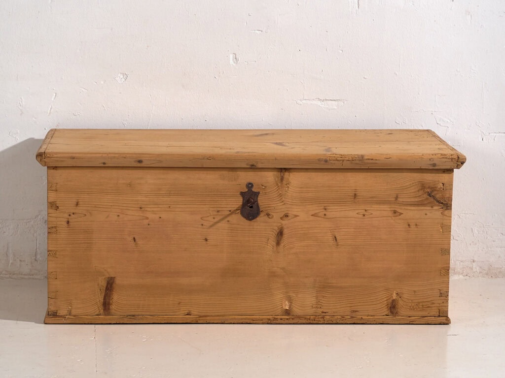 Botte ancienne en bois massif (c.1920) #2