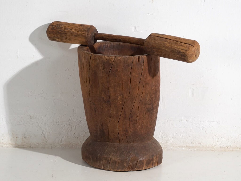 Antique wabi-sabi style mortarboard (c.1920) #1