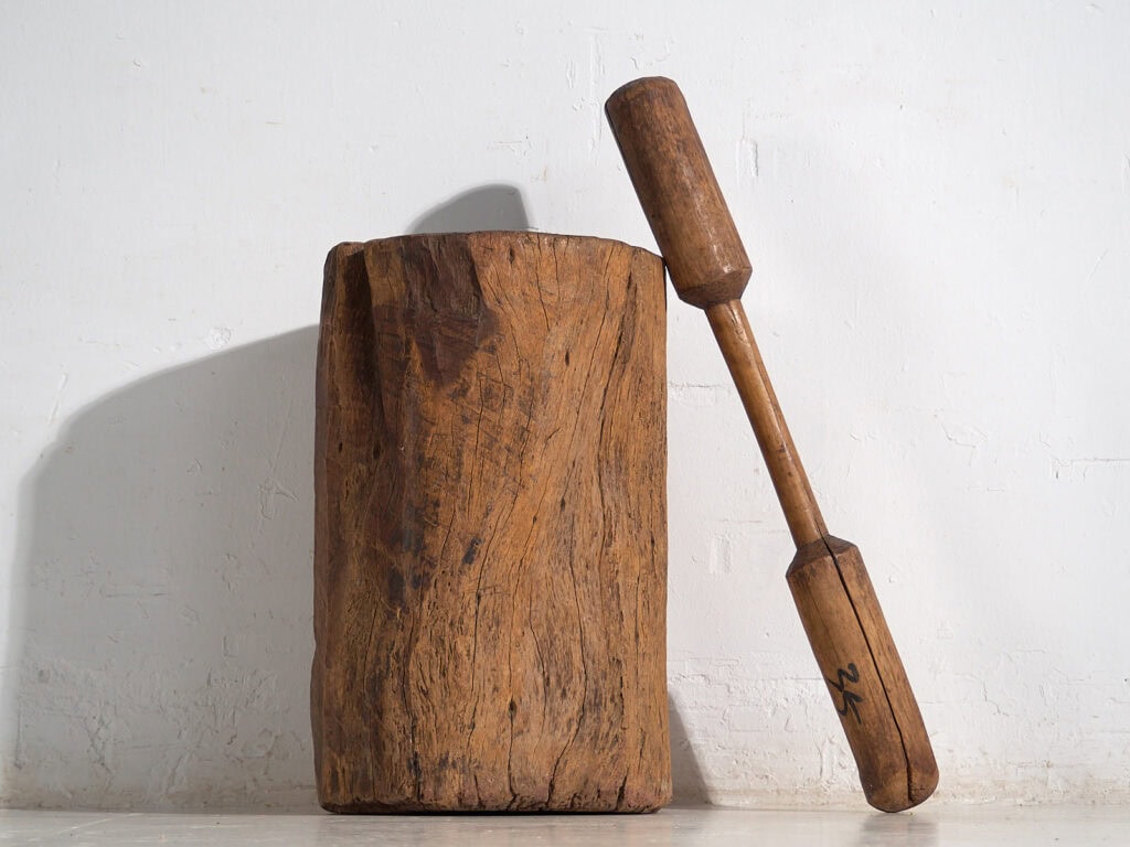 Antique Asian Mortar (c.1920) #2