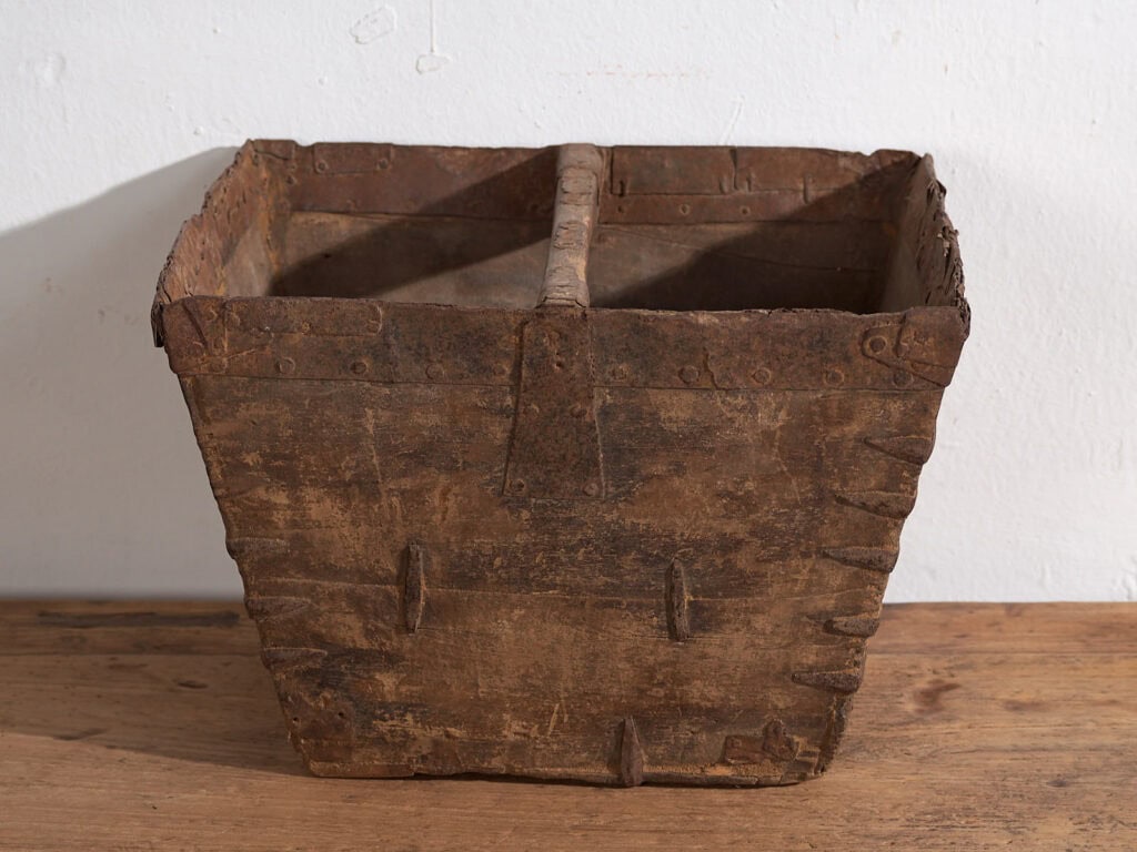 Antique oriental basket (c.1900) #2