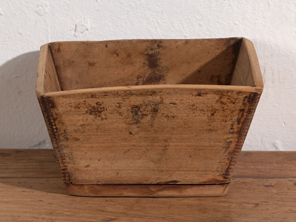 Bol carré wabi-sabi ancien (c.1920) #8