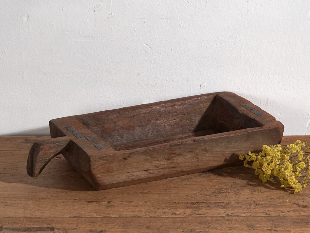 Small antique primitive style tray (c.1900) #2