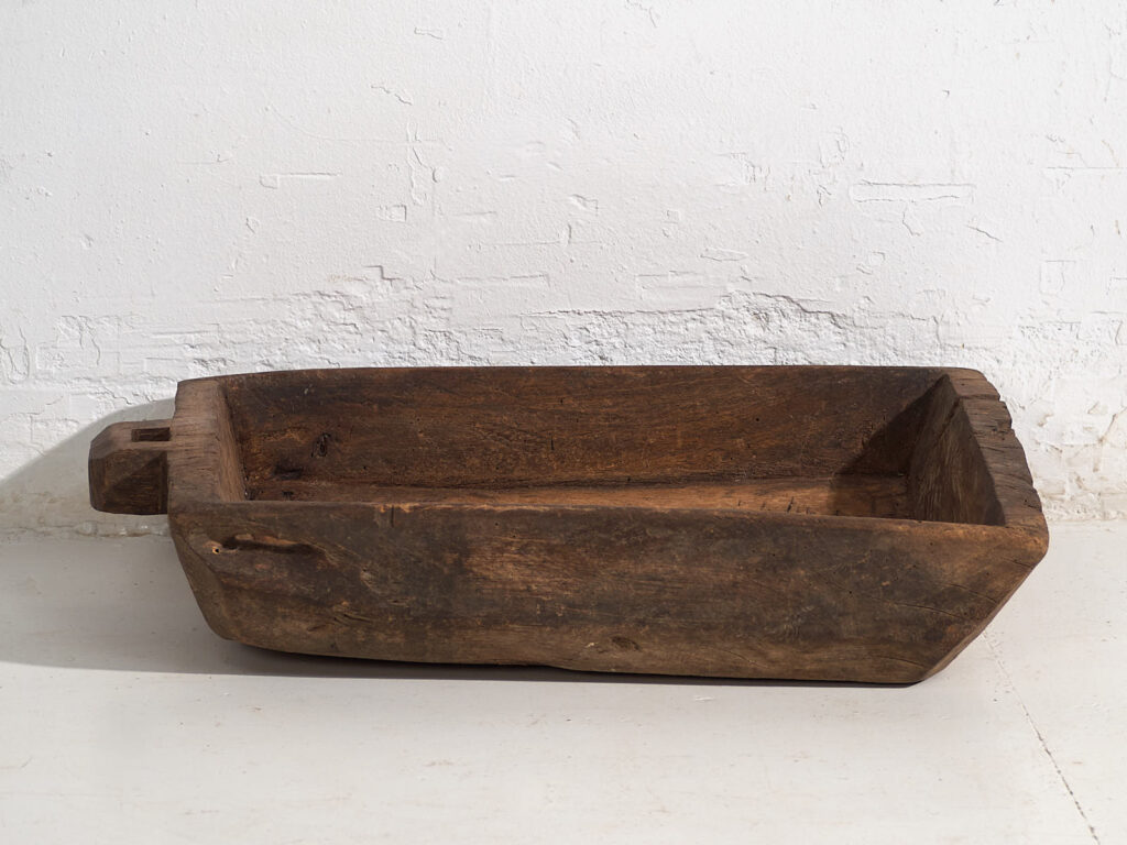 Bandeja antigua de estilo wabi-sabi (c.1900) #7