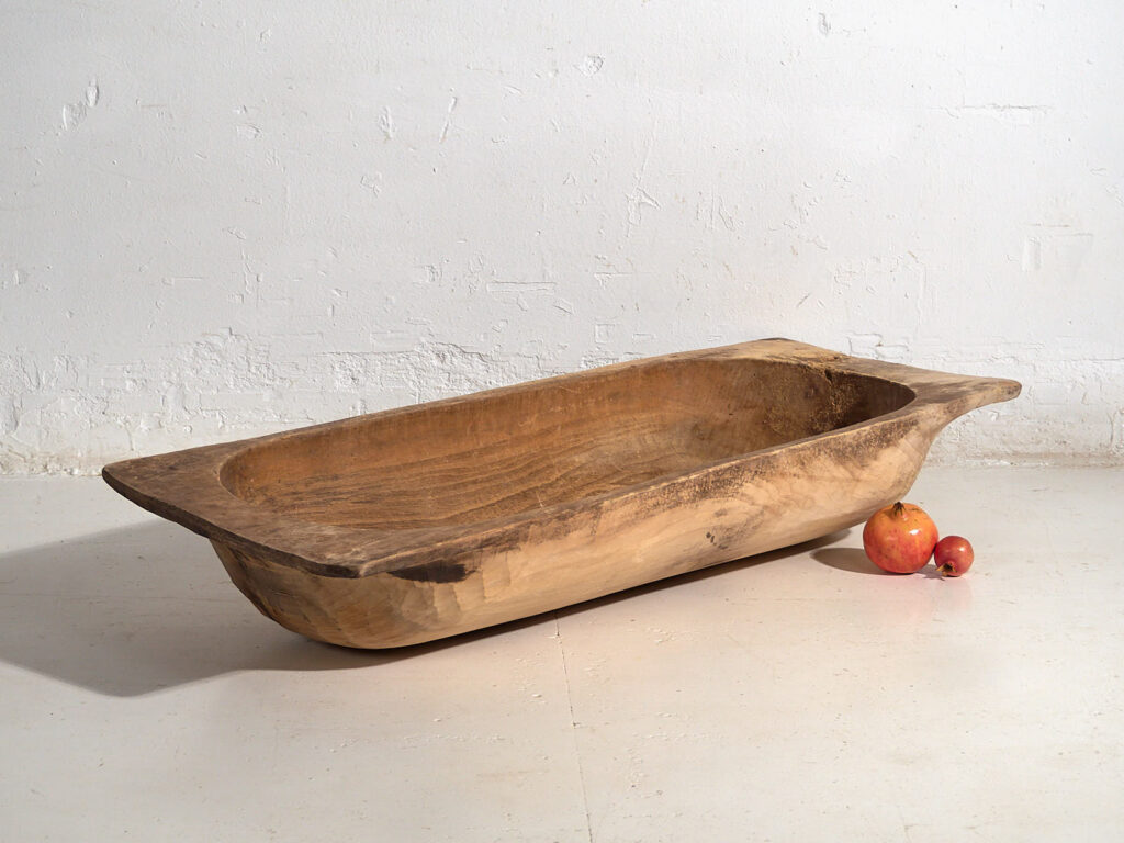 Auge ancienne en bois massif (c.1900) #17