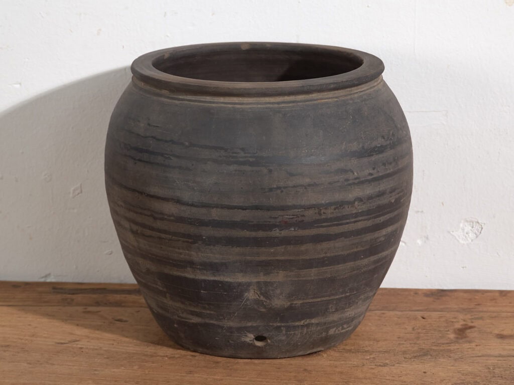 Antique gray vase (c.1900) #8