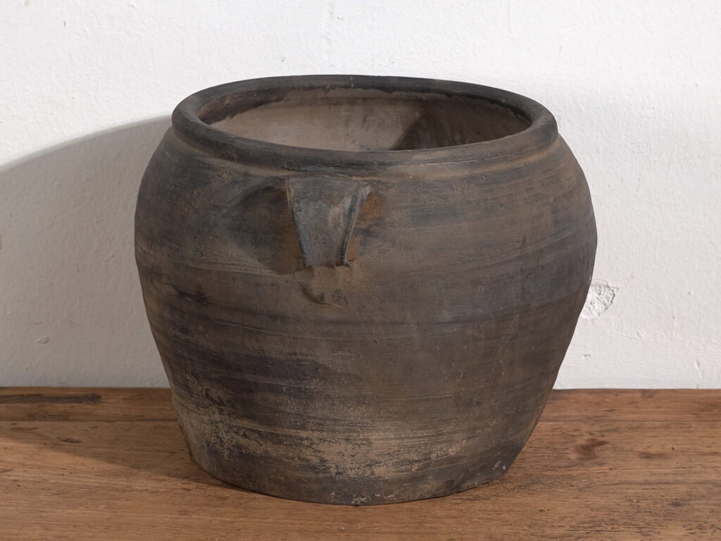 Vase ancien en céramique (c.1900) #23