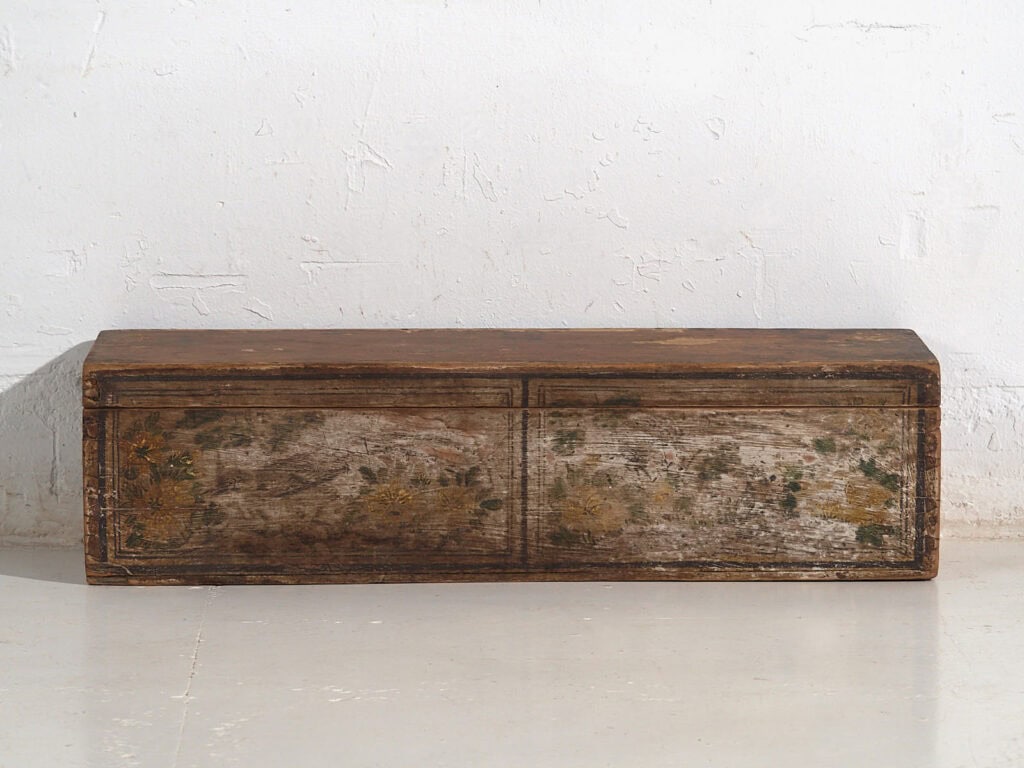 Cofre asiático antiguo (c.1900) #12