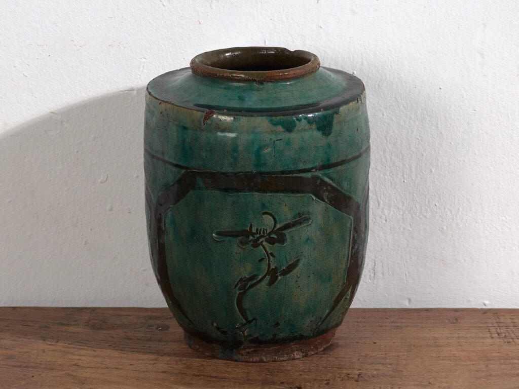 Vasija esmaltada antigua (c.1820) #16