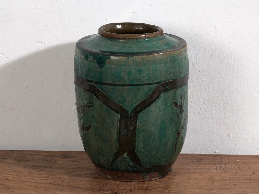 Vasija esmaltada antigua (c.1820) #16