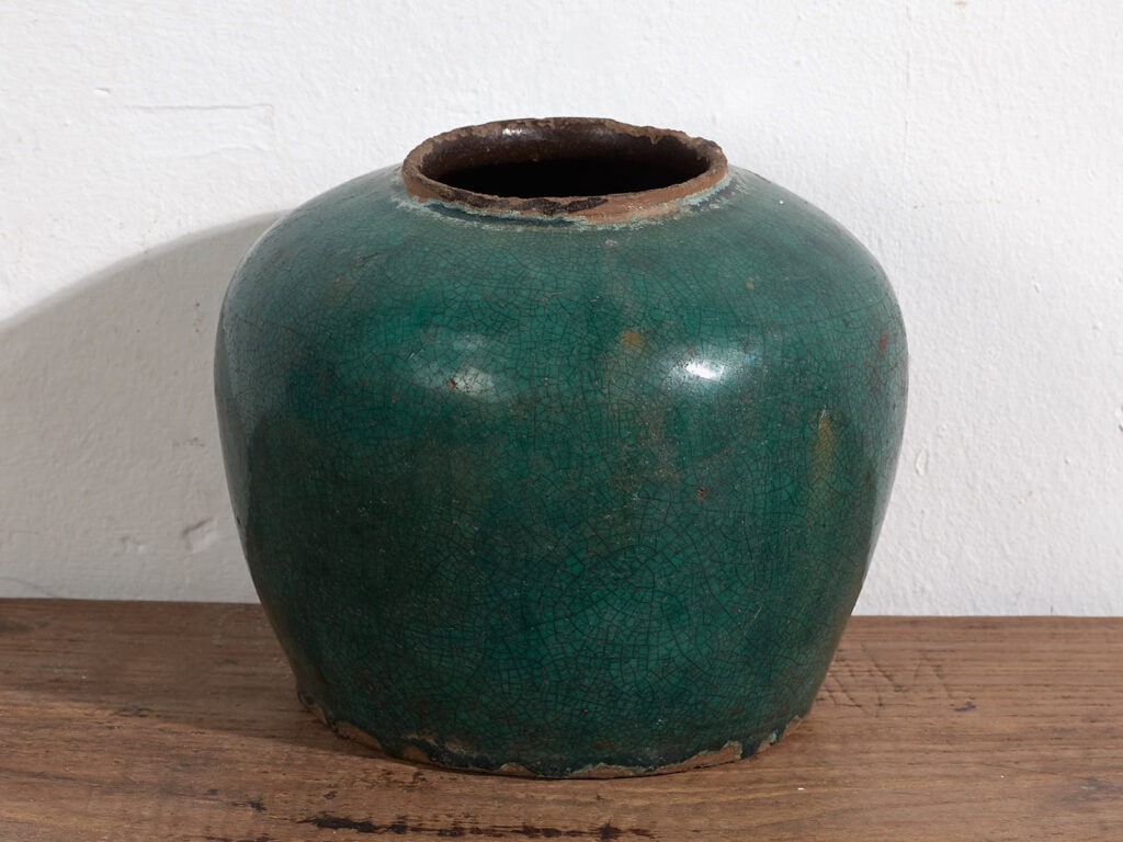 Antique green vase (c.1820) #31