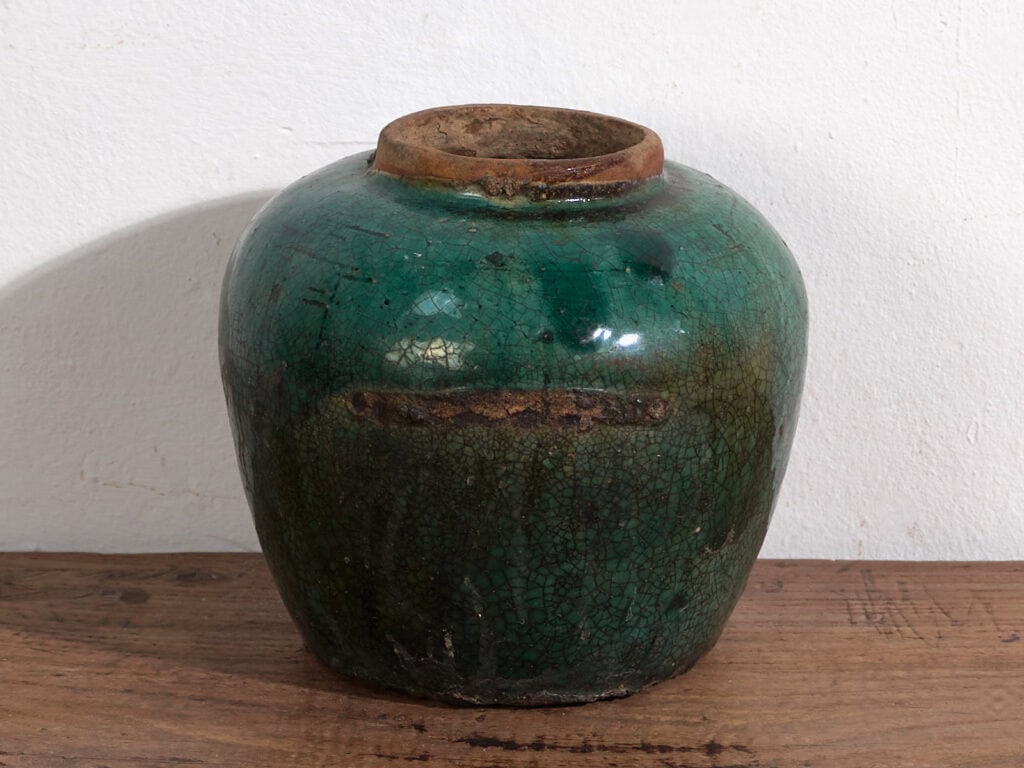 Antiguo jarrón de gres (c.1820) #34