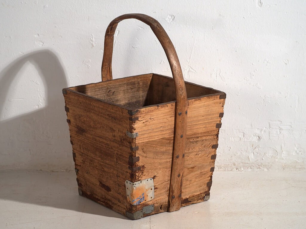 Cesta china antigua (c.1900) #10