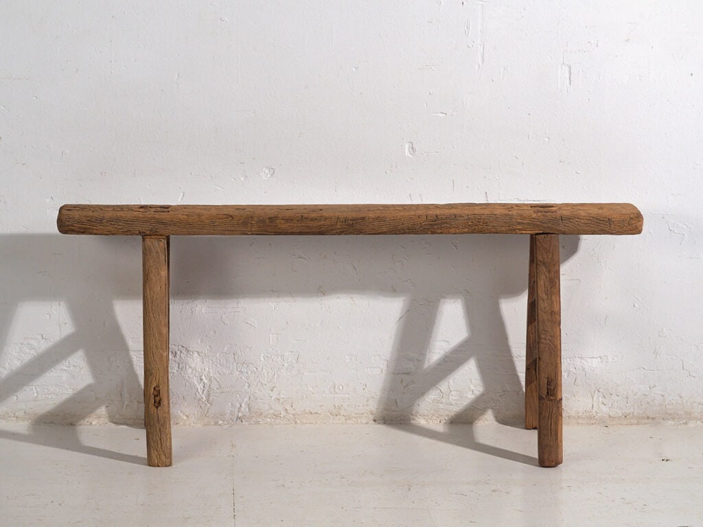Early style antique Chinese bench (c.1870) #77