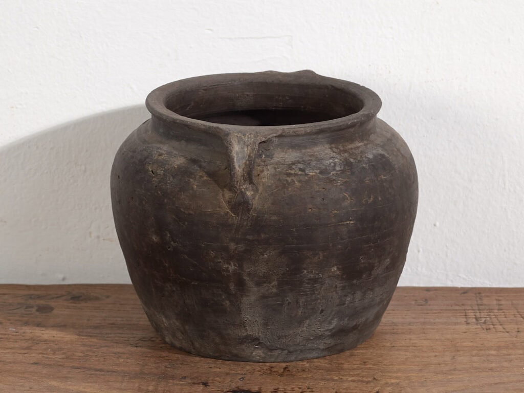 Small antique ceramic vase (c.1900) #11