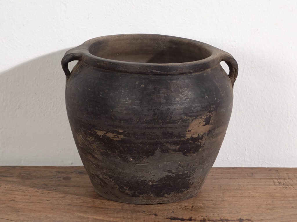 Antique wabi sabi style vase (c.1900) #3