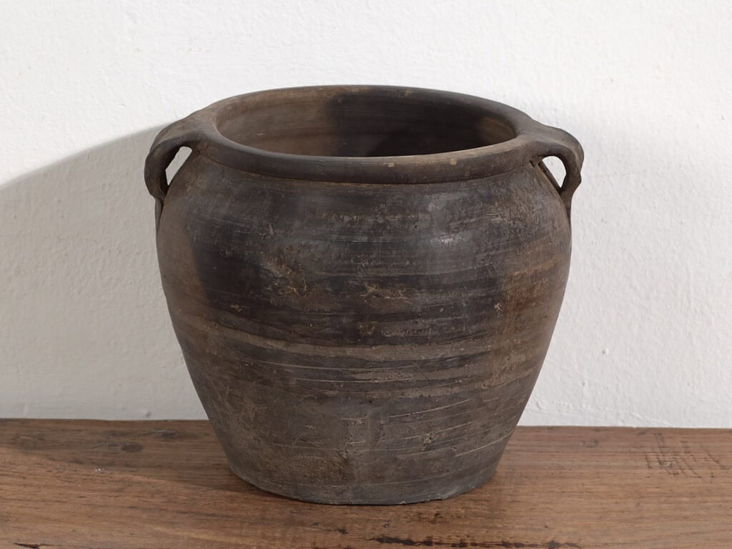 Antique wabi sabi style vase (c.1900) #3