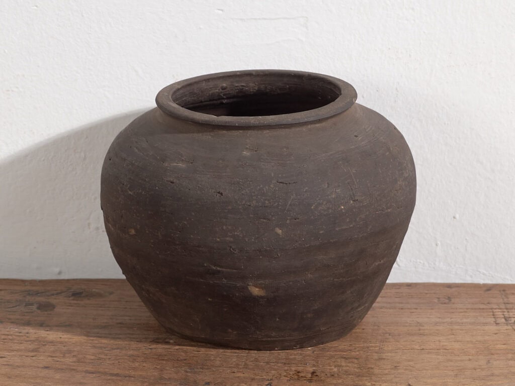 Antique gray vase (c.1900) #8