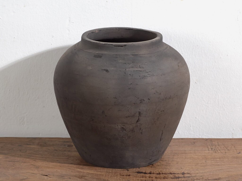 Antigua vasija de estilo wabi sabi (c.1900) #20