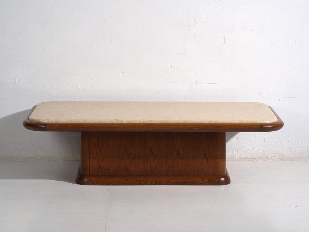 Vintage Japanese marble table (c.1950) #50