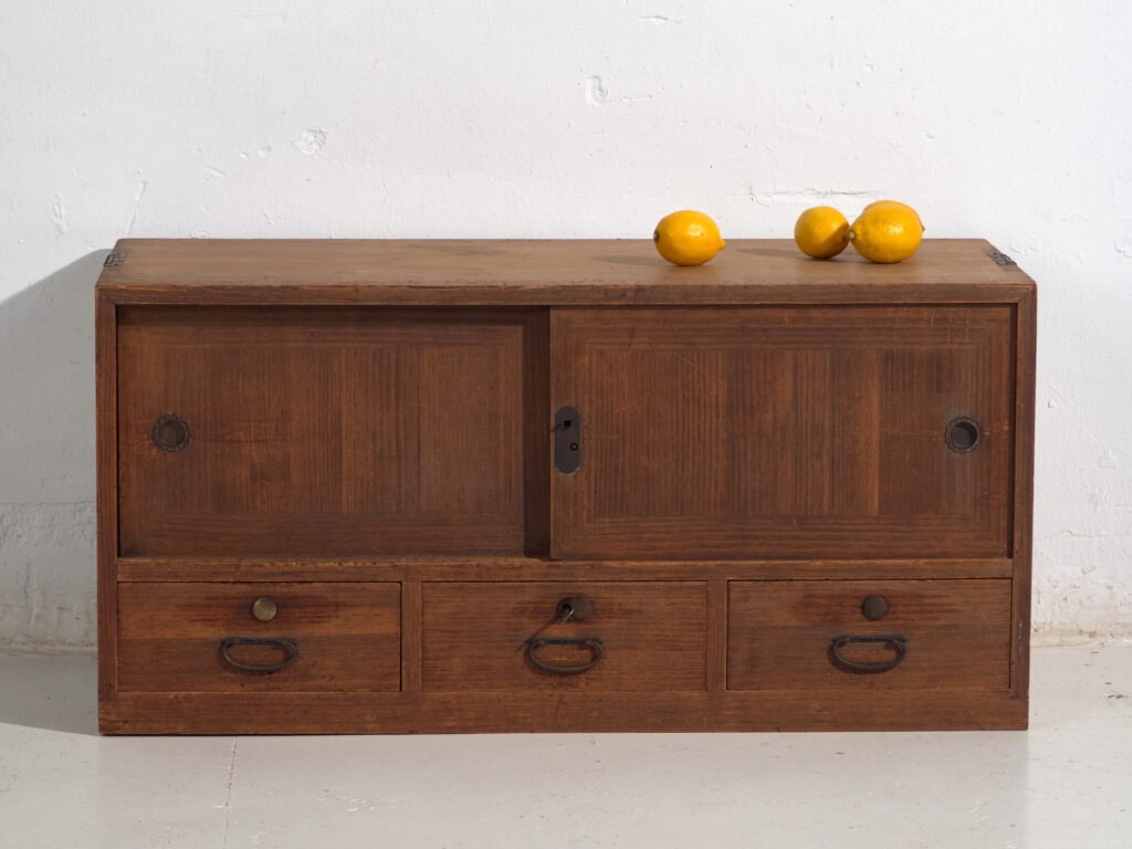 Tansu low antique - Meiji Period / Taishō (c.1868-1926) #13