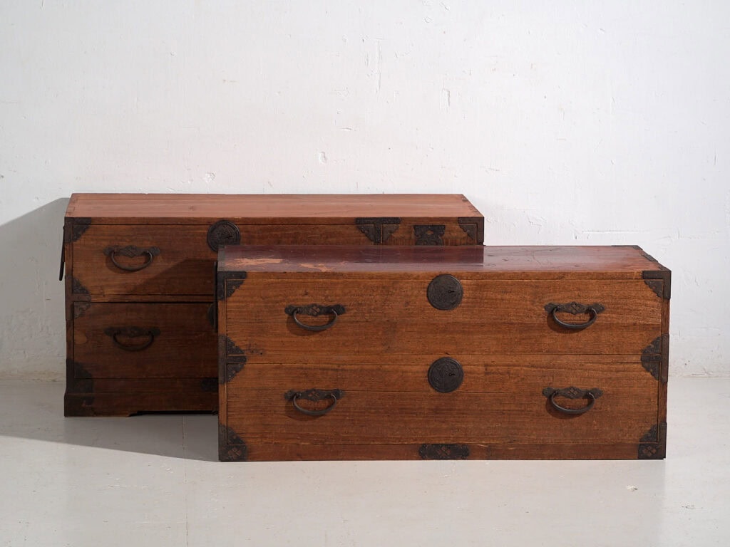 Cómoda japonesa antigua de periodo Edo-Meiji (c.1850–1890) #39