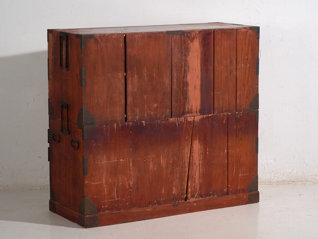 Cómoda japonesa antigua de periodo Edo-Meiji (c.1850–1890) #39