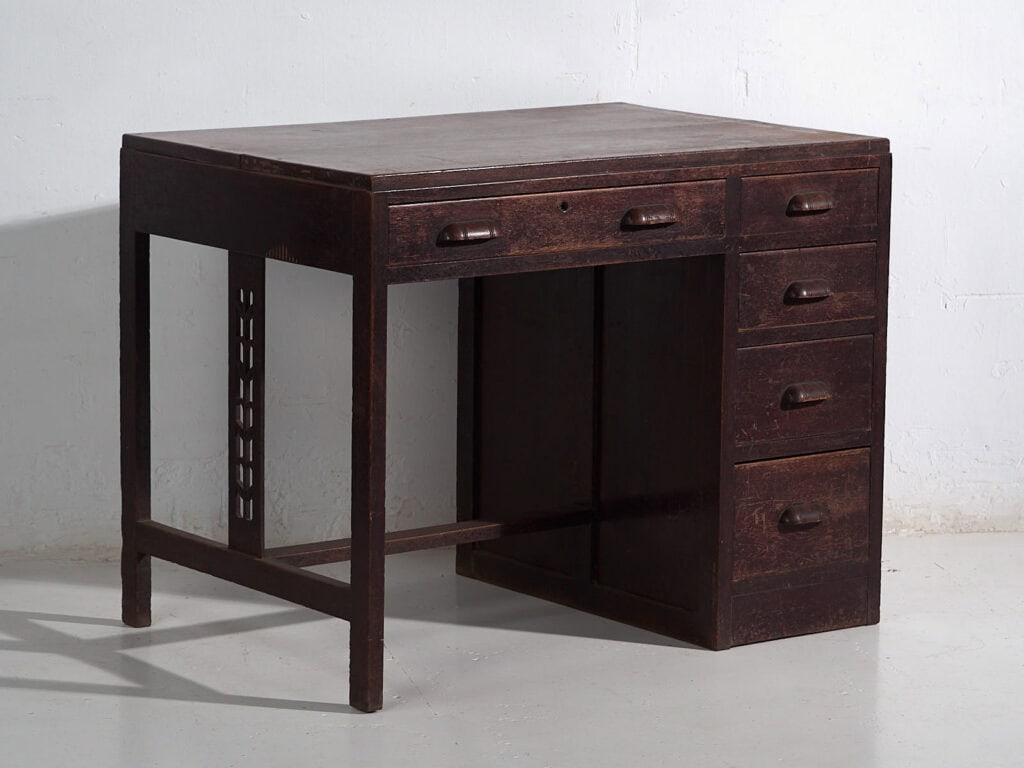 Escritorio japonés antiguo - Periodo Showa (c.1926-1970) #40
