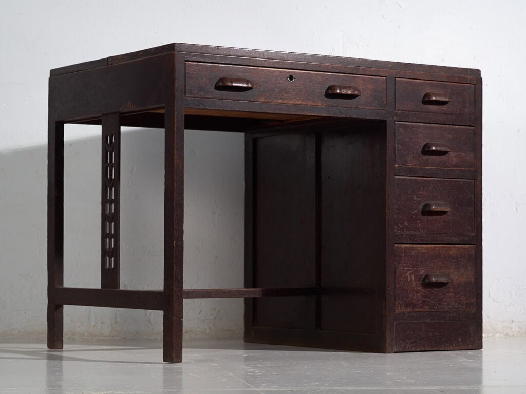 Escritorio japonés antiguo - Periodo Showa (c.1926-1970) #40