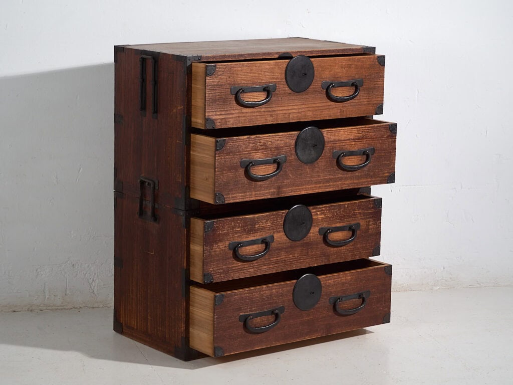 Ancienne commode japonaise - Période Meiji / Taishō (c.1868-1926) #43