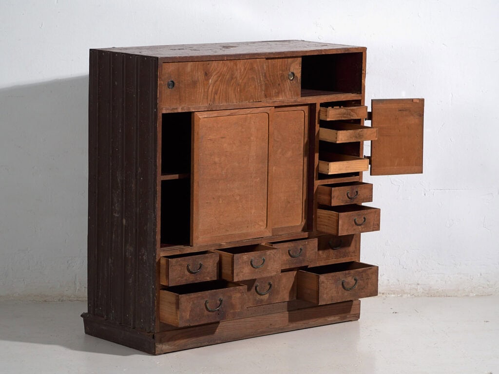 Antique Japanese storage chest - Meiji Period (c.1868-1912) #48